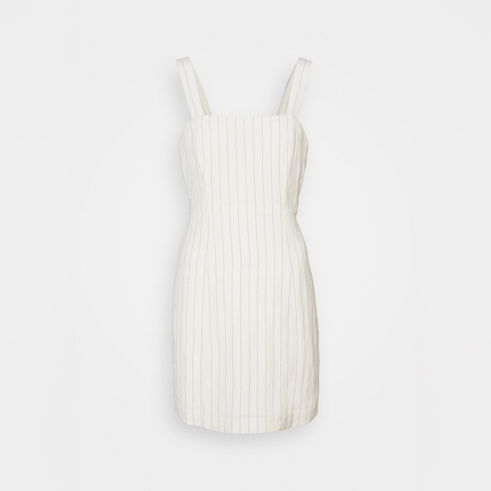 Club Monaco Linen Mini Stripe Dress - Picture 15 of 15